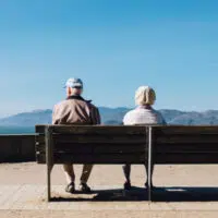 elderly couple