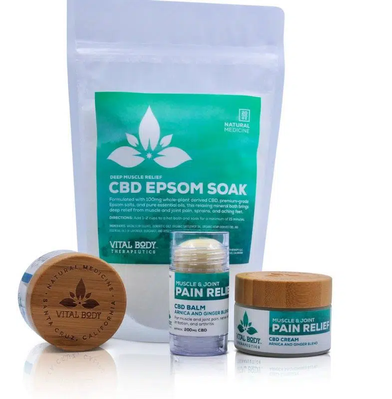 Travel-Friendly CBD Body Care From Vital Body Therapeutics