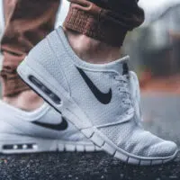 person wearing Nike