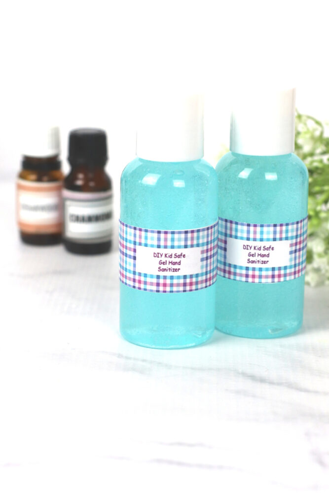 DIY Kid Safe Gel Hand Sanitizer