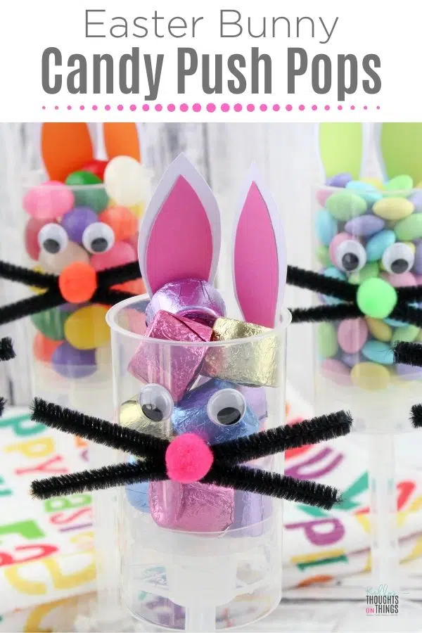 Easter Bunny Candy Push Pops
