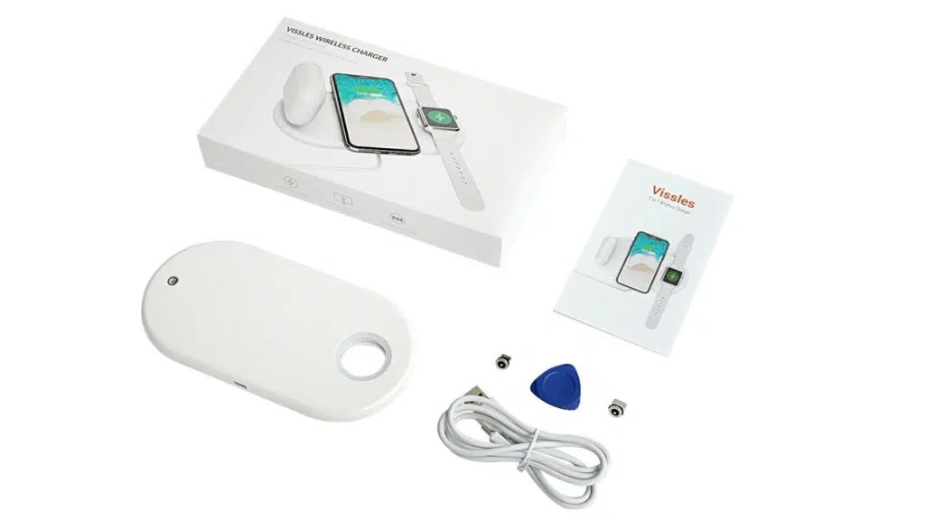 Affordable 3-in-1 Wireless Charger With Simplicity Front & Center