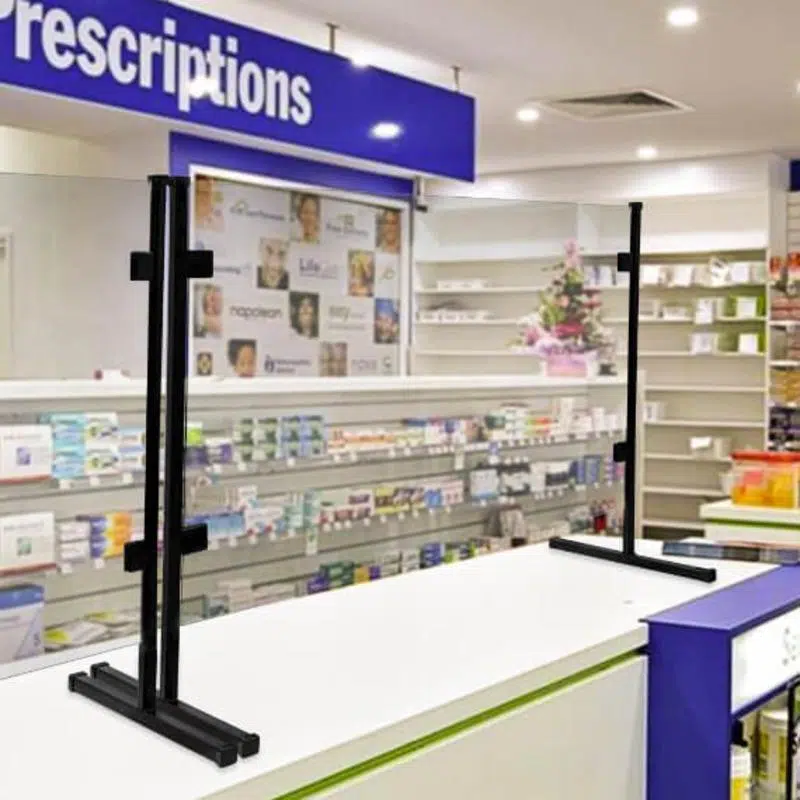 Plexiglass Barrier Become Compulsory In Commercial Settings In USA Especially Departmental Store Counters
