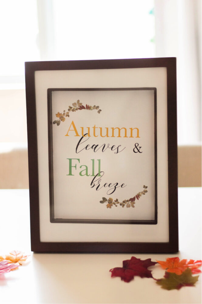 Fall Decorating Tips + Free Printable