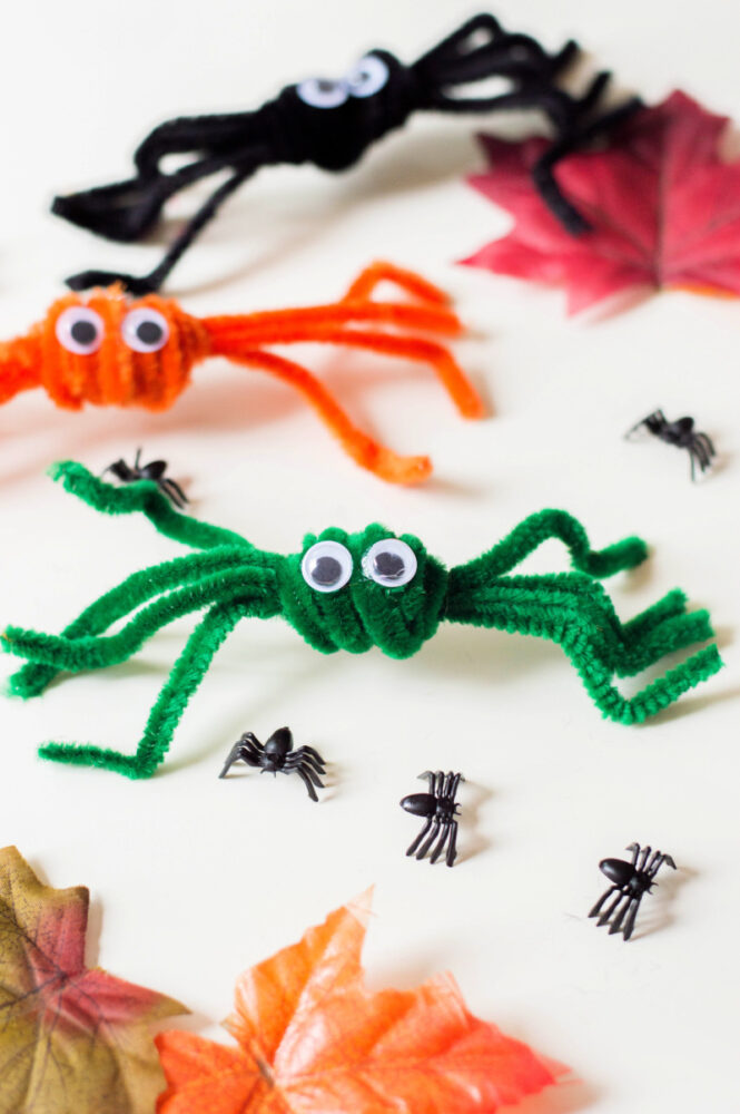 PIPE CLEANER SPIDERS CRAFT PIPE CLEANER SPIDERS CRAFT