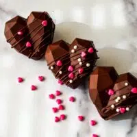 Heart-Shaped Hot Cocoa Bombs