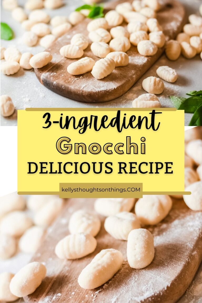 Homemade Gnocchi 3 Ingredient Recipe