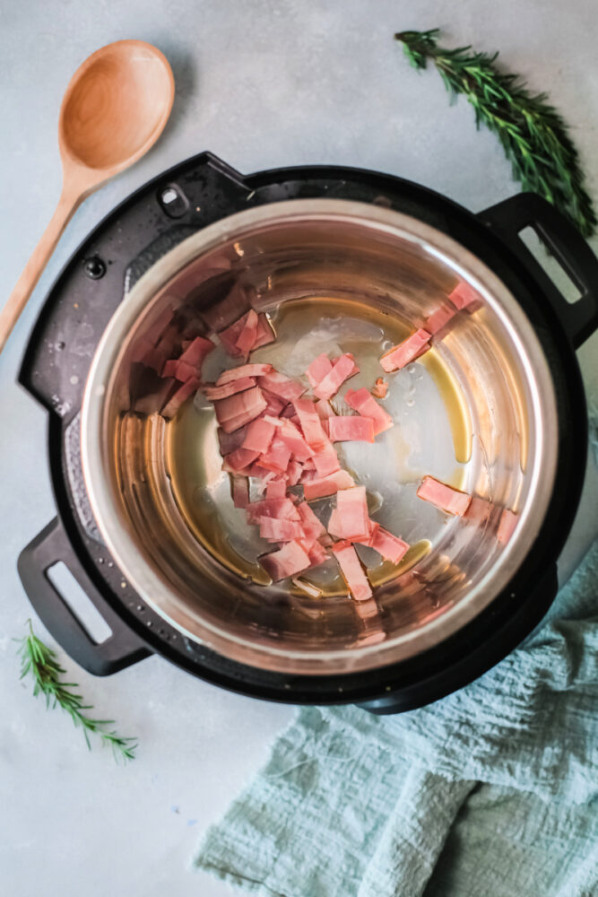 chopped ham in instant pot