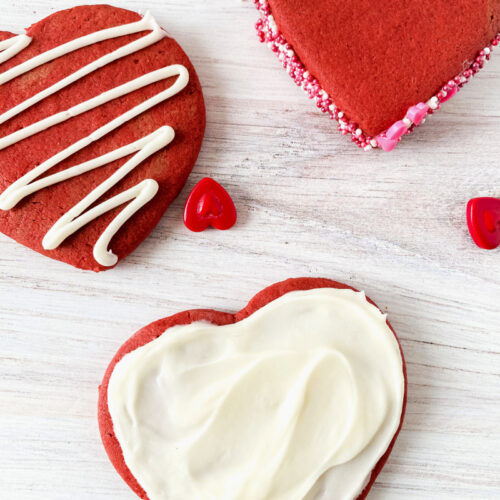 Roll Out Red Velvet Cookies