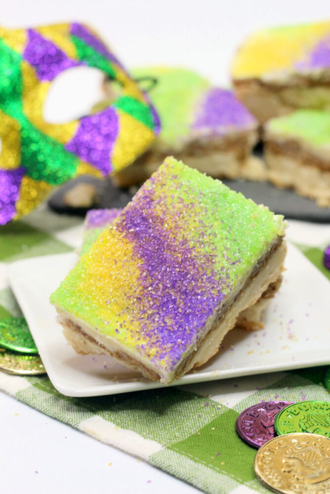 King Cake Bars