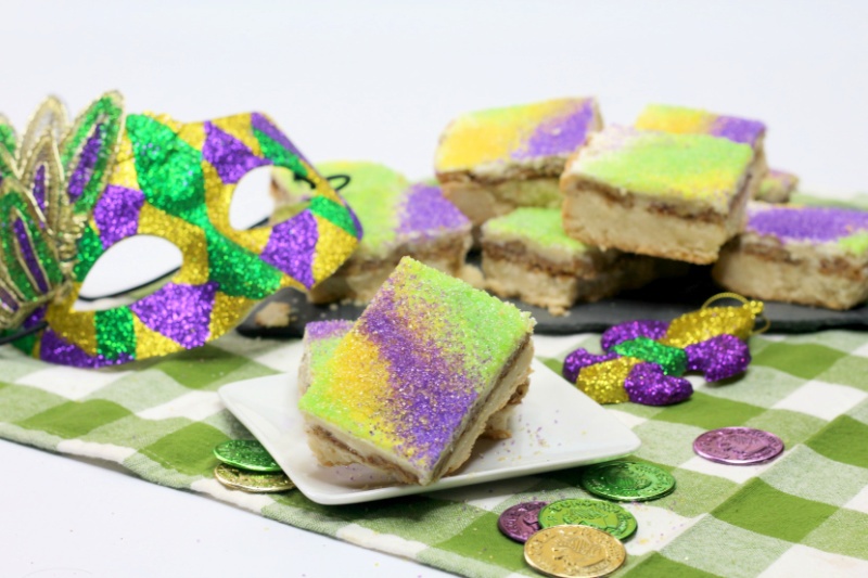 King Cake Bars