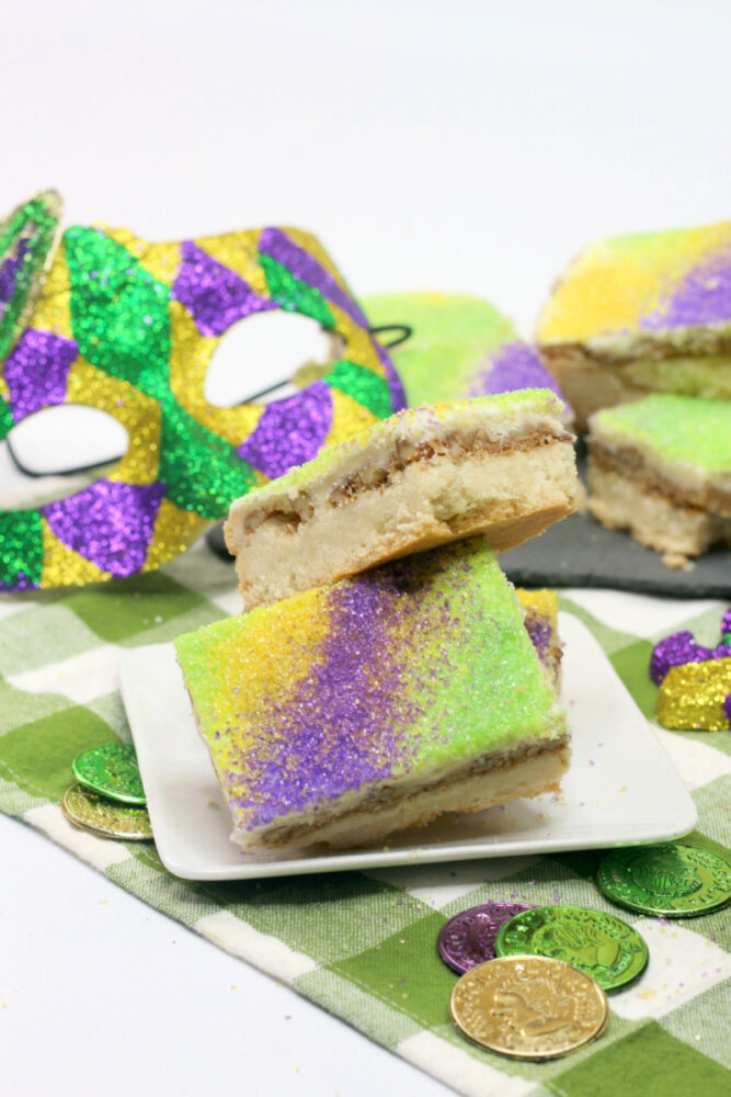 King Cake Bars
