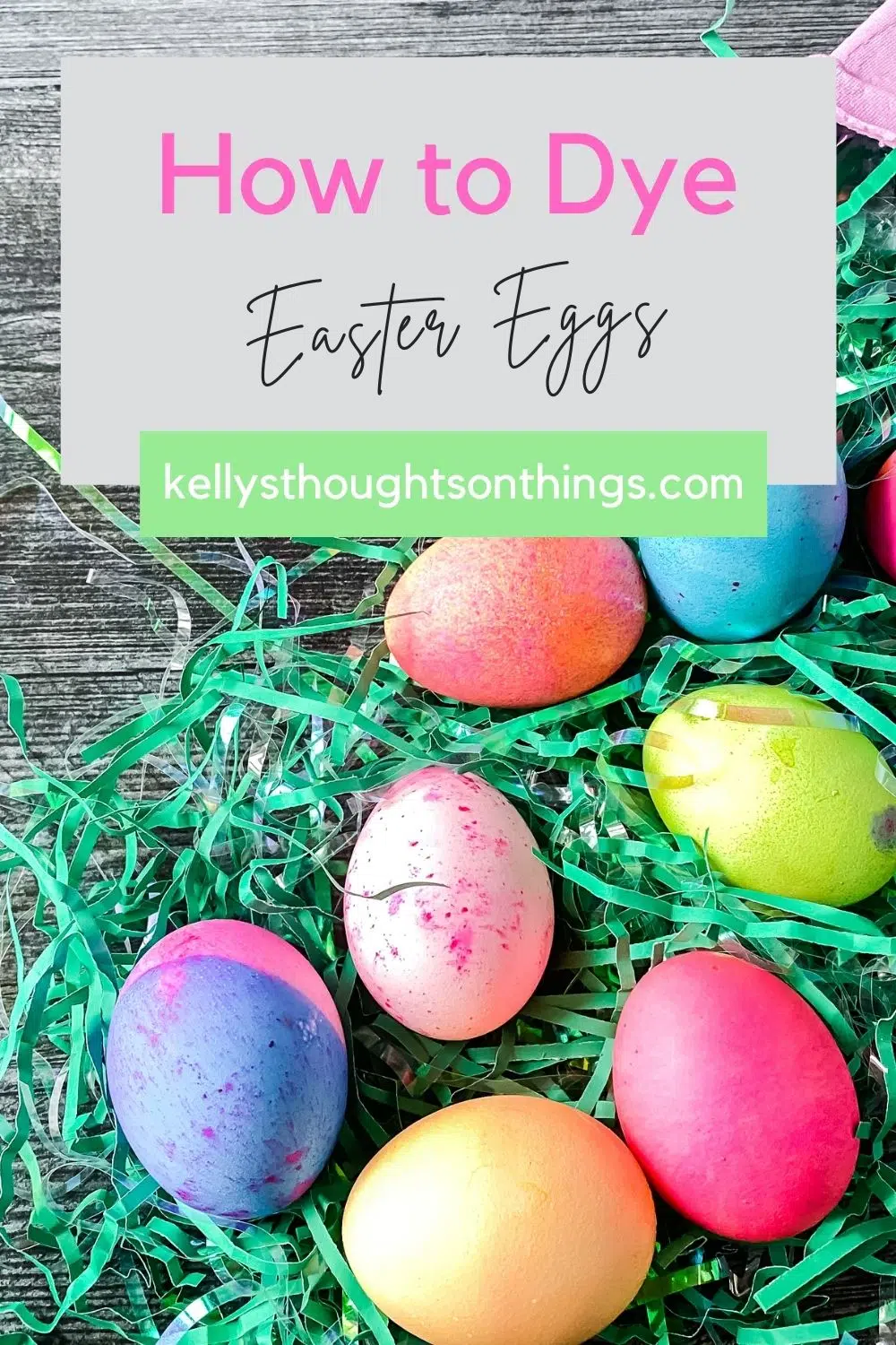 How to Dye Easter Eggs
