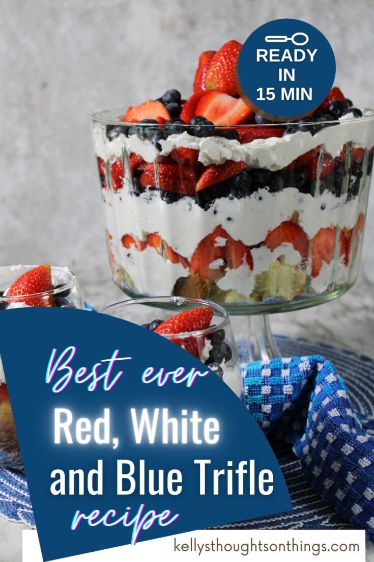 Red White and Blue Trifle Recipe