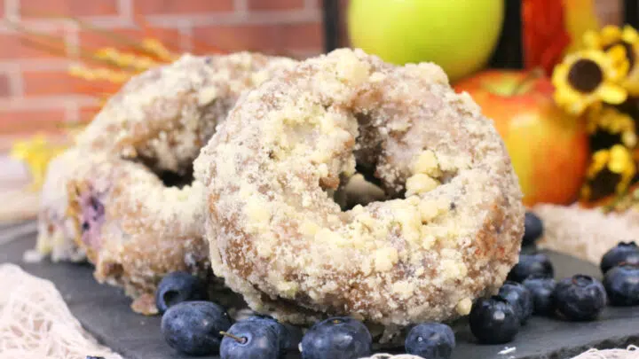 Blueberry Donuts