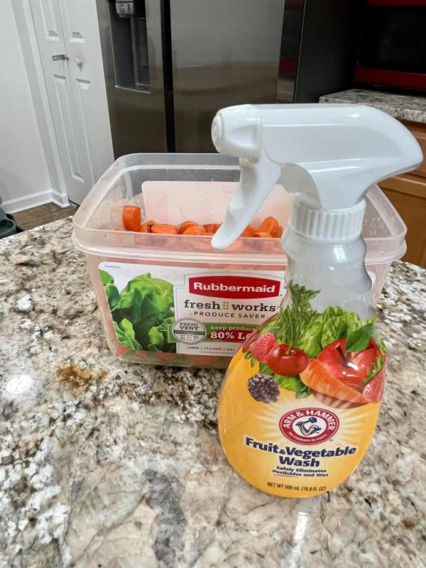 Clean Your Fruits & Vegetables With The Power Of Arm & Hammer