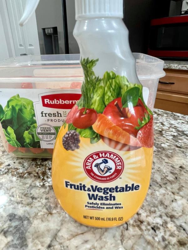 Clean Your Fruits & Vegetables With The Power Of Arm & Hammer