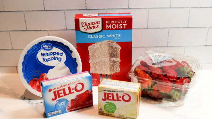 Cheesecake Poke Cake 