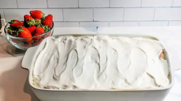 Cheesecake Poke Cake 