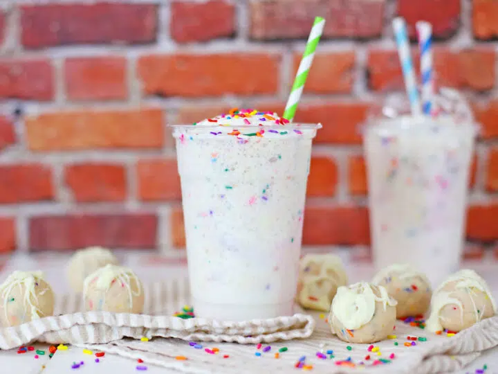 Copycat Starbucks Birthday Cake Frappuccino