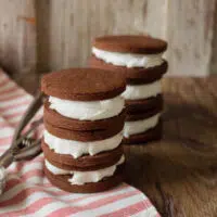 Cookie Ice Cream Sandwiches