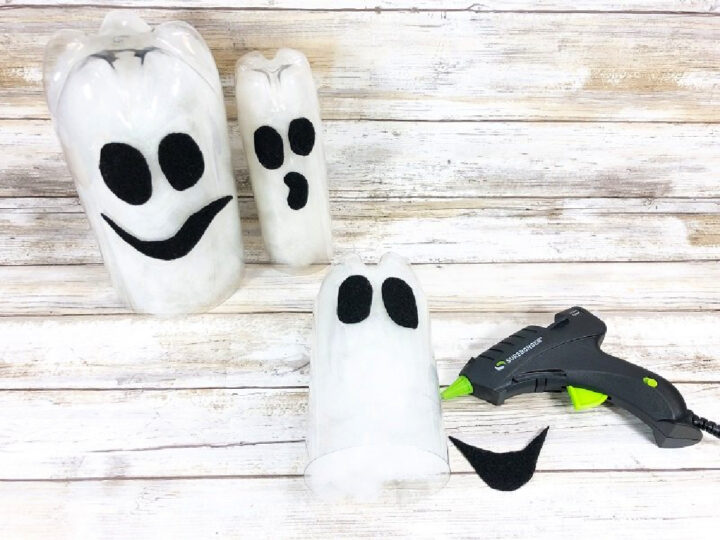 Recycled Bottle Ghost Craft