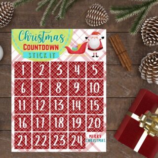 Christmas Countdown Printable