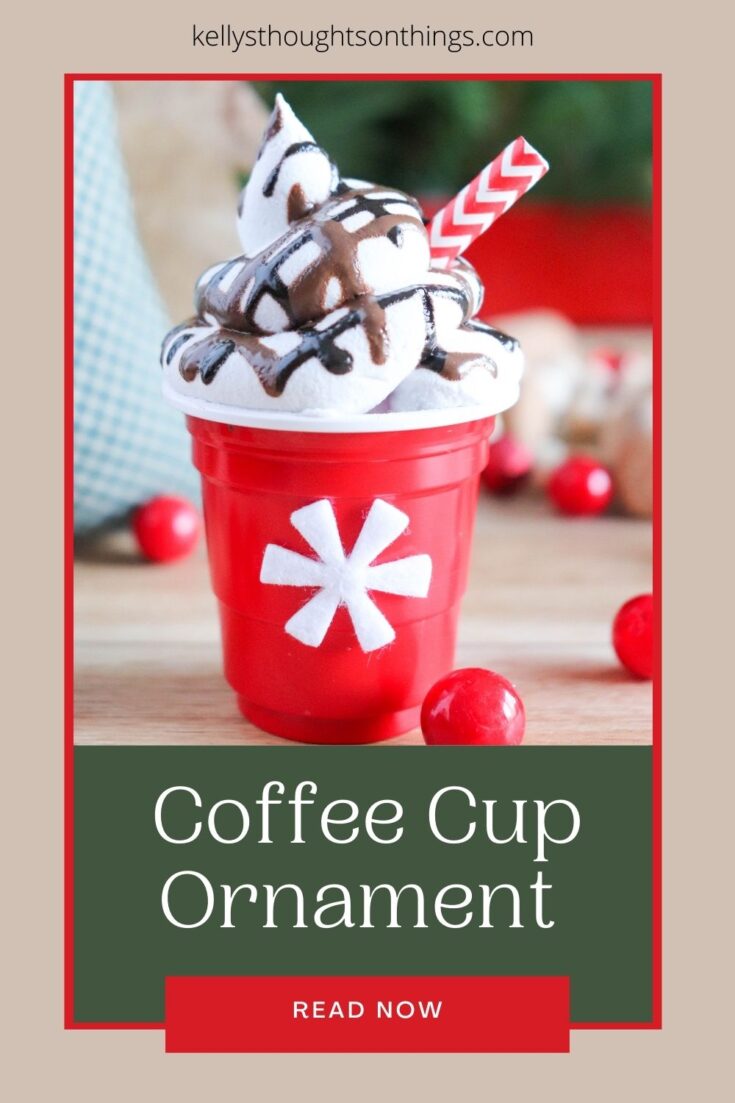 Coffee Cup Ornament Craft