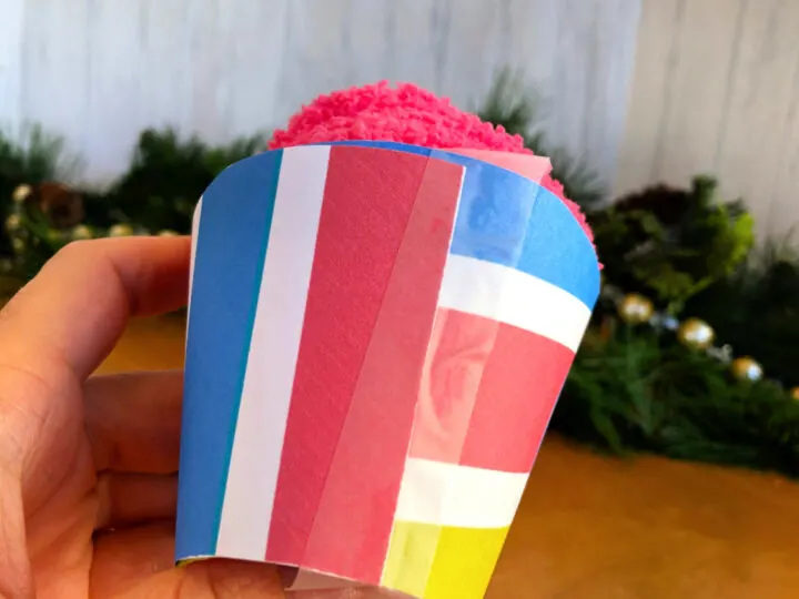 Sock Cupcake DIY Craft