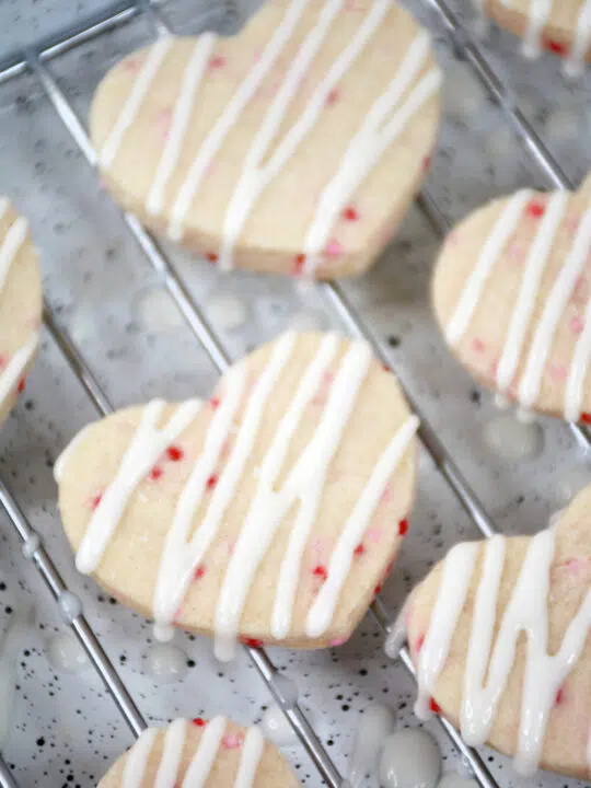 Valentine’s Day Sprinkle Bites Cookies