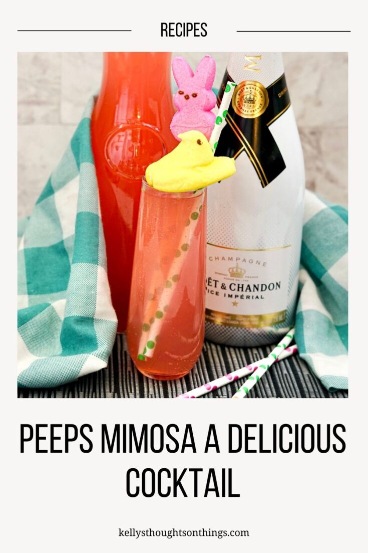 Peeps Mimosa a Delicious Cocktail