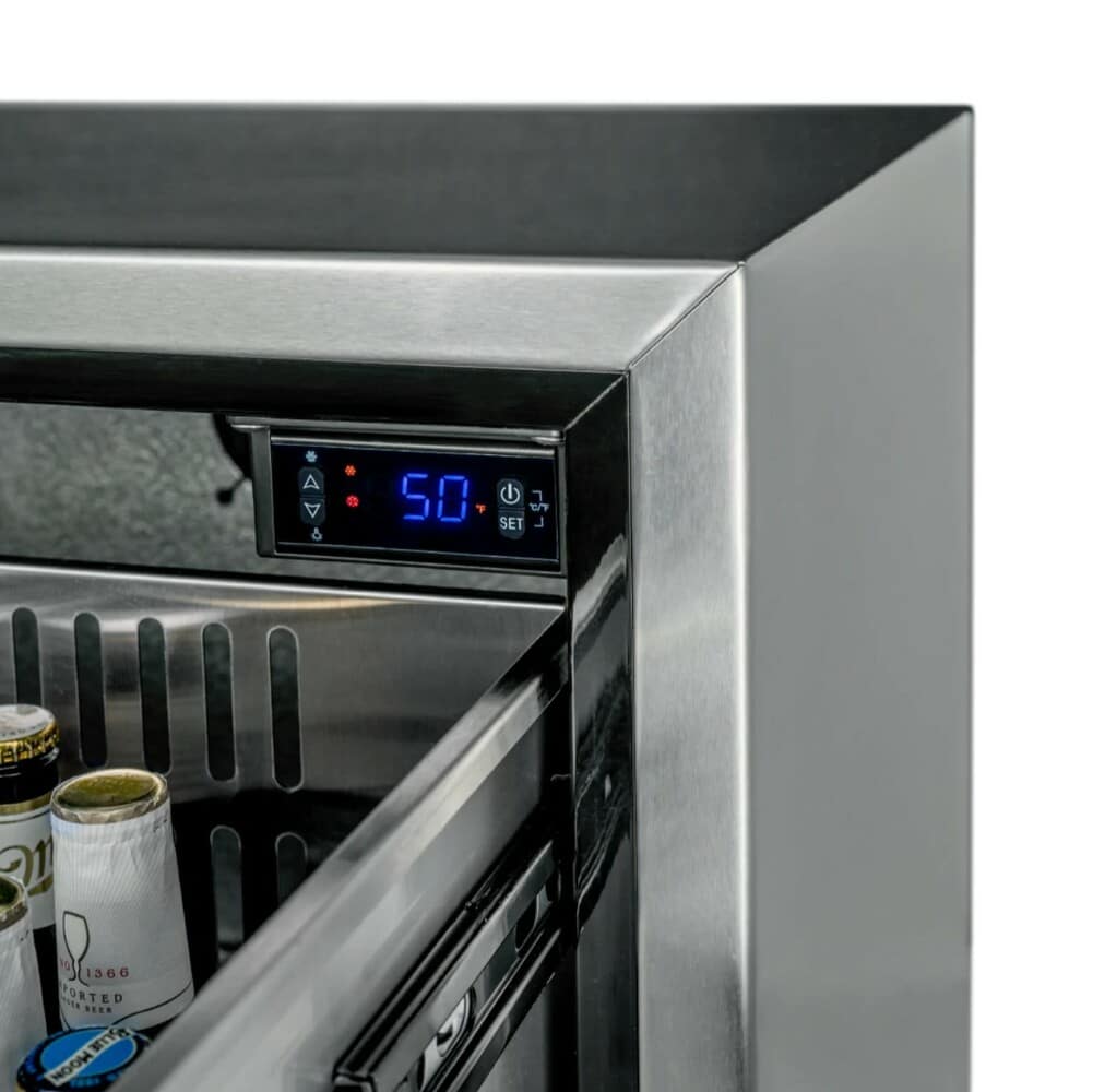 Upgrade Your Outdoor Relaxation Space With The NewAir Dual Drawer Stainless Steel Outdoor Fridge (NCR040SS00)