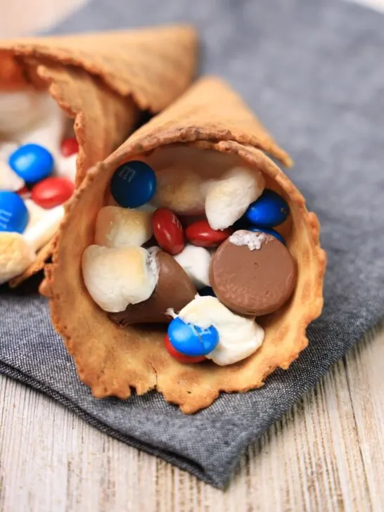 How to Make 4th of July Campfire Cones in 3 Easy Steps