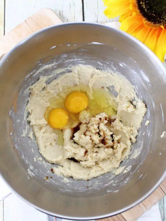 Step-by-step process of making Patriotic Butter Cookies