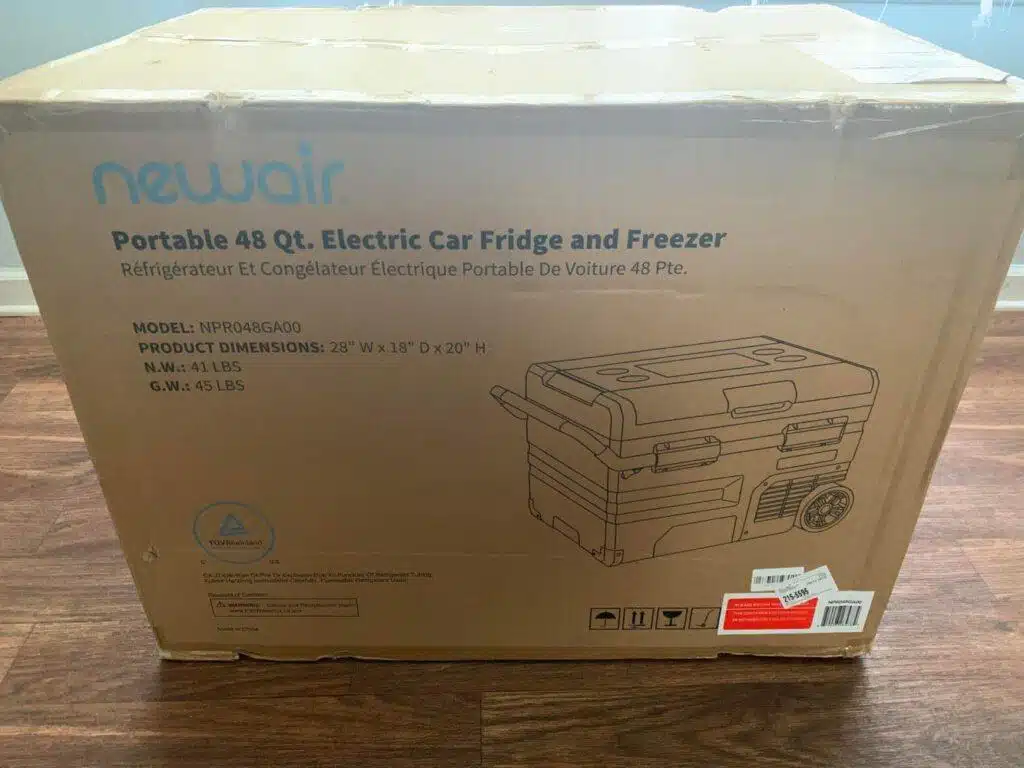 The Newair 48 Qt. Portable 12v Electric Cooler Can Take Any Road Trip To The Next Level