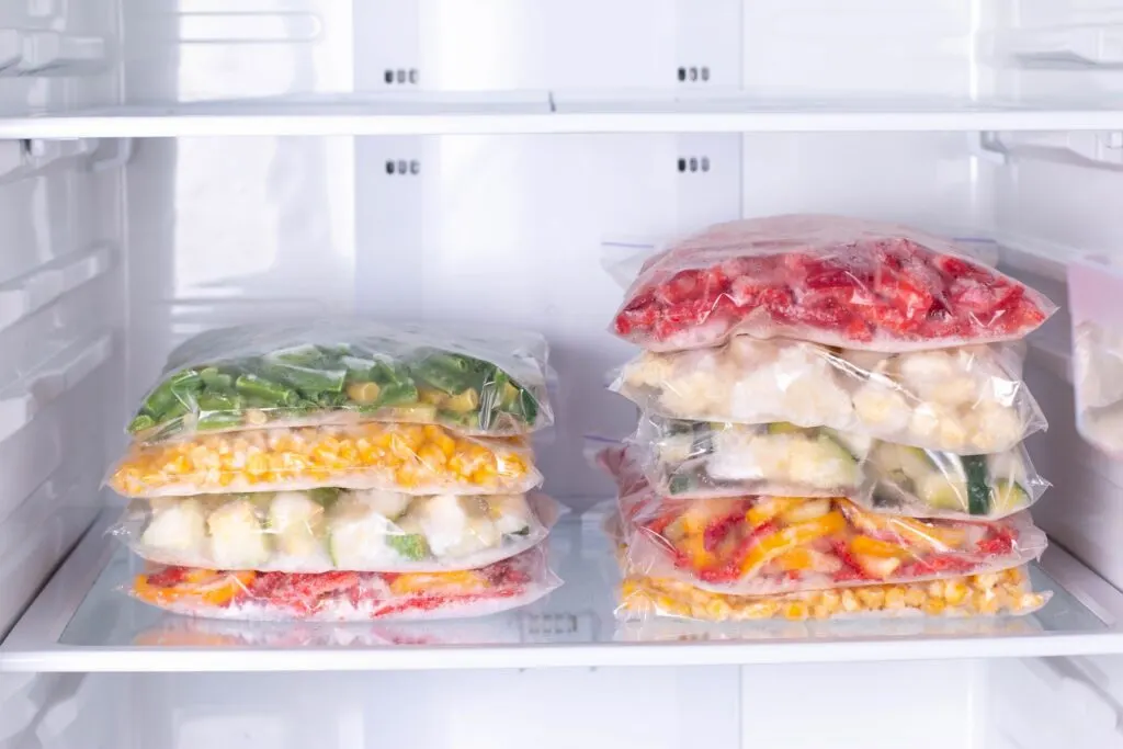 meal planning with batch cooking frozen meals