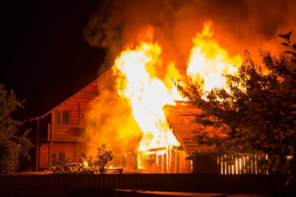 house fire