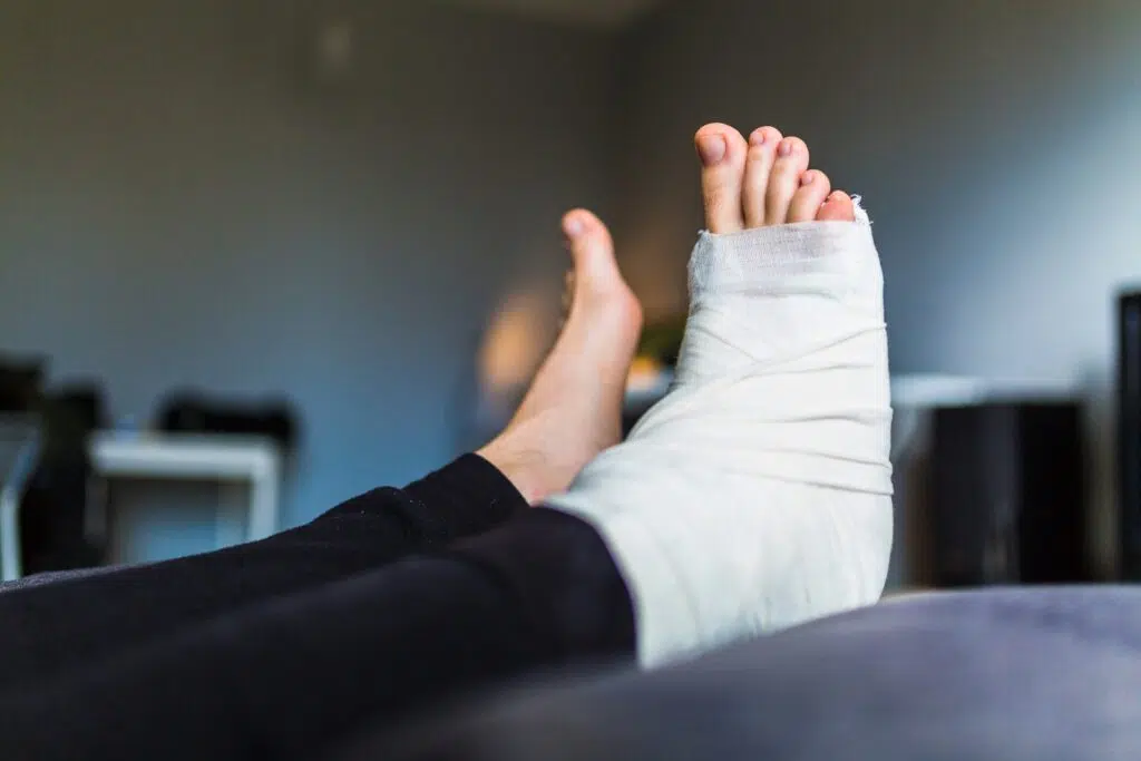foot injury