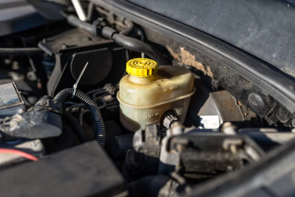 4. Leaking Transmission Fluid