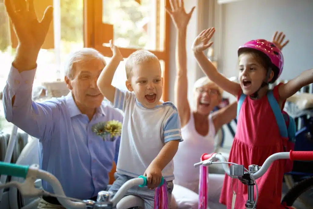 play with your grandkids