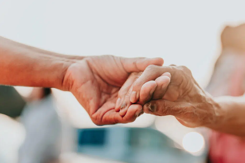 helping someone with dementia