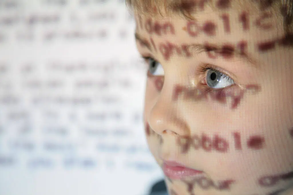 high IQ child