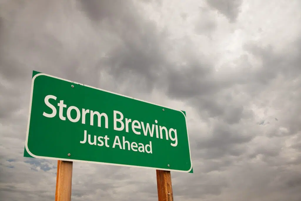 storm brewing