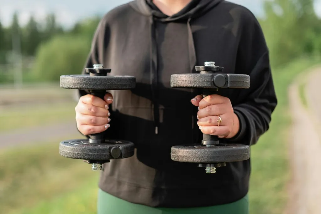 Weight Training can help keep you in shape