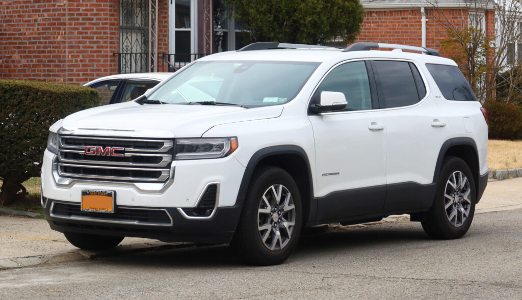 3. GMC Acadia