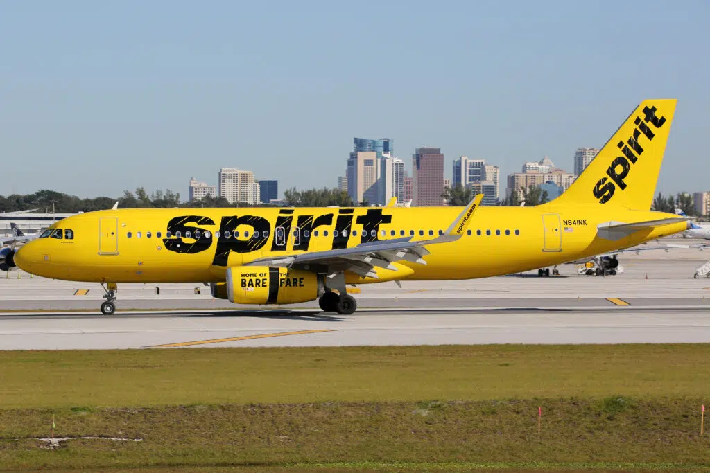 1. Spirit Airlines