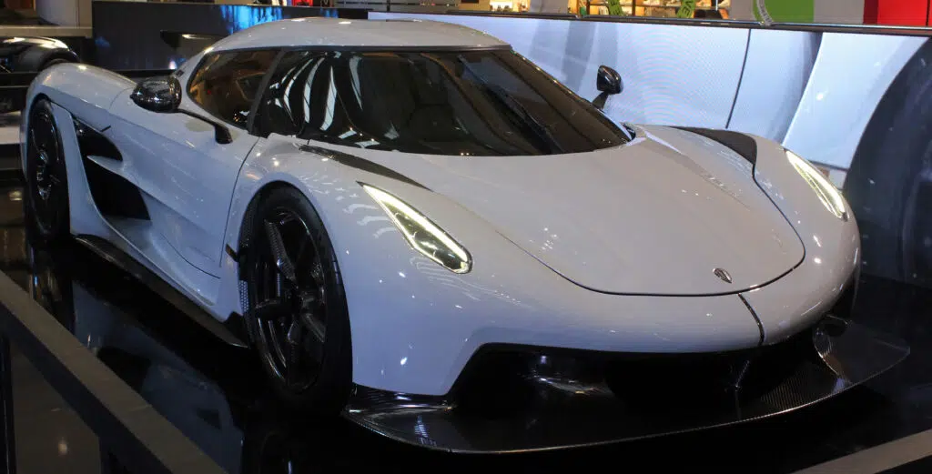 5. Koenigsegg Jesko Absolut - 2.5 Seconds