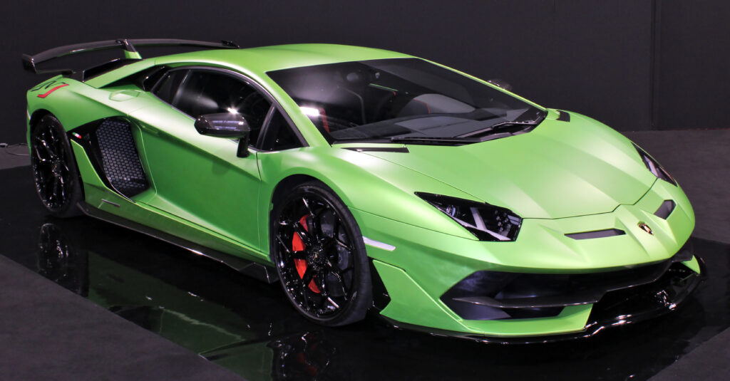 4. Lamborghini Aventador SVJ