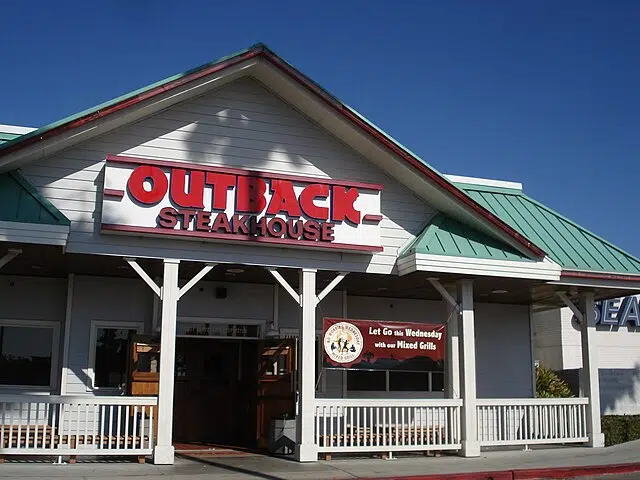 35. Outback Steakhouse 