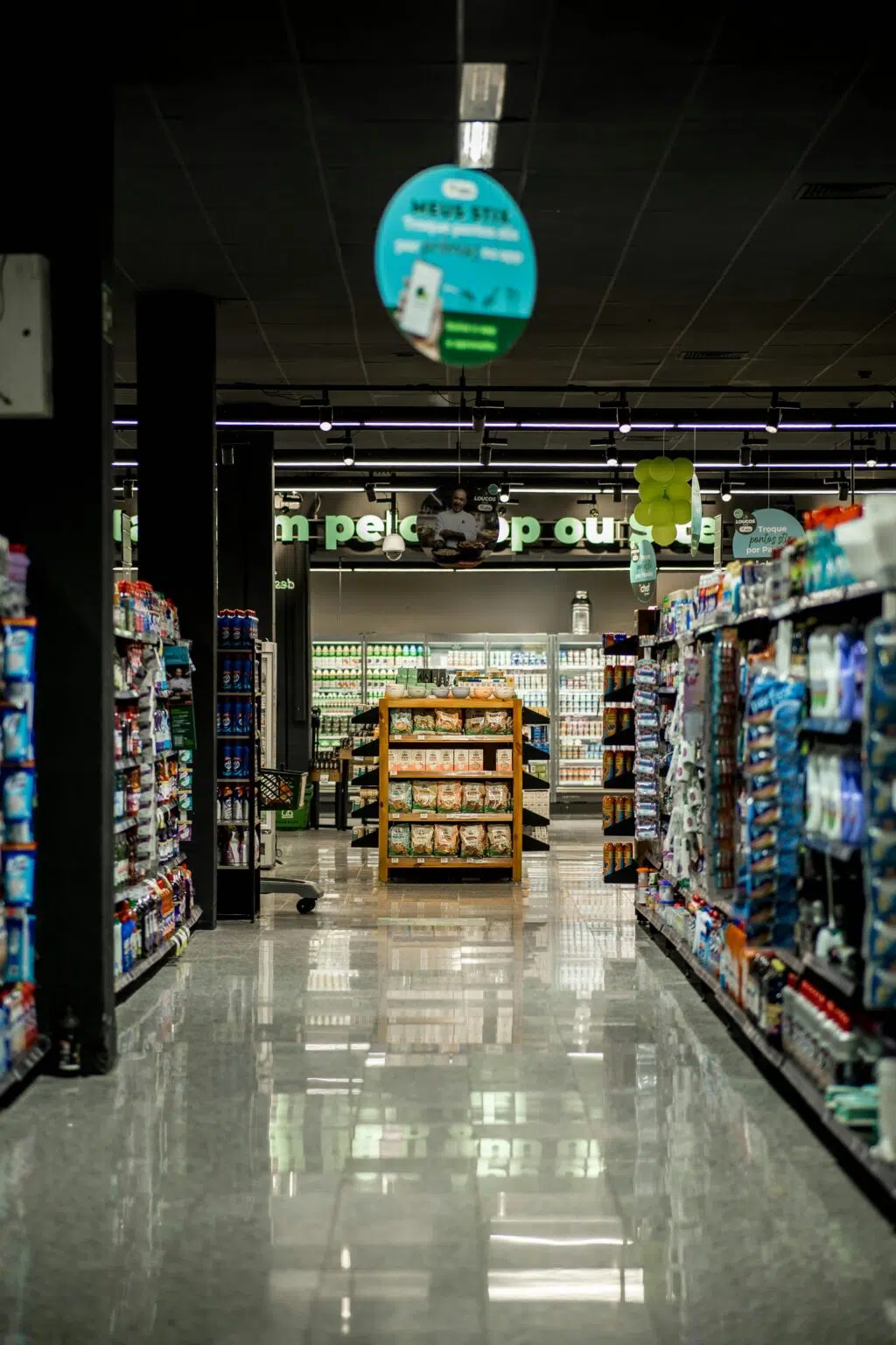 3. End Cap Displays with “Deals”